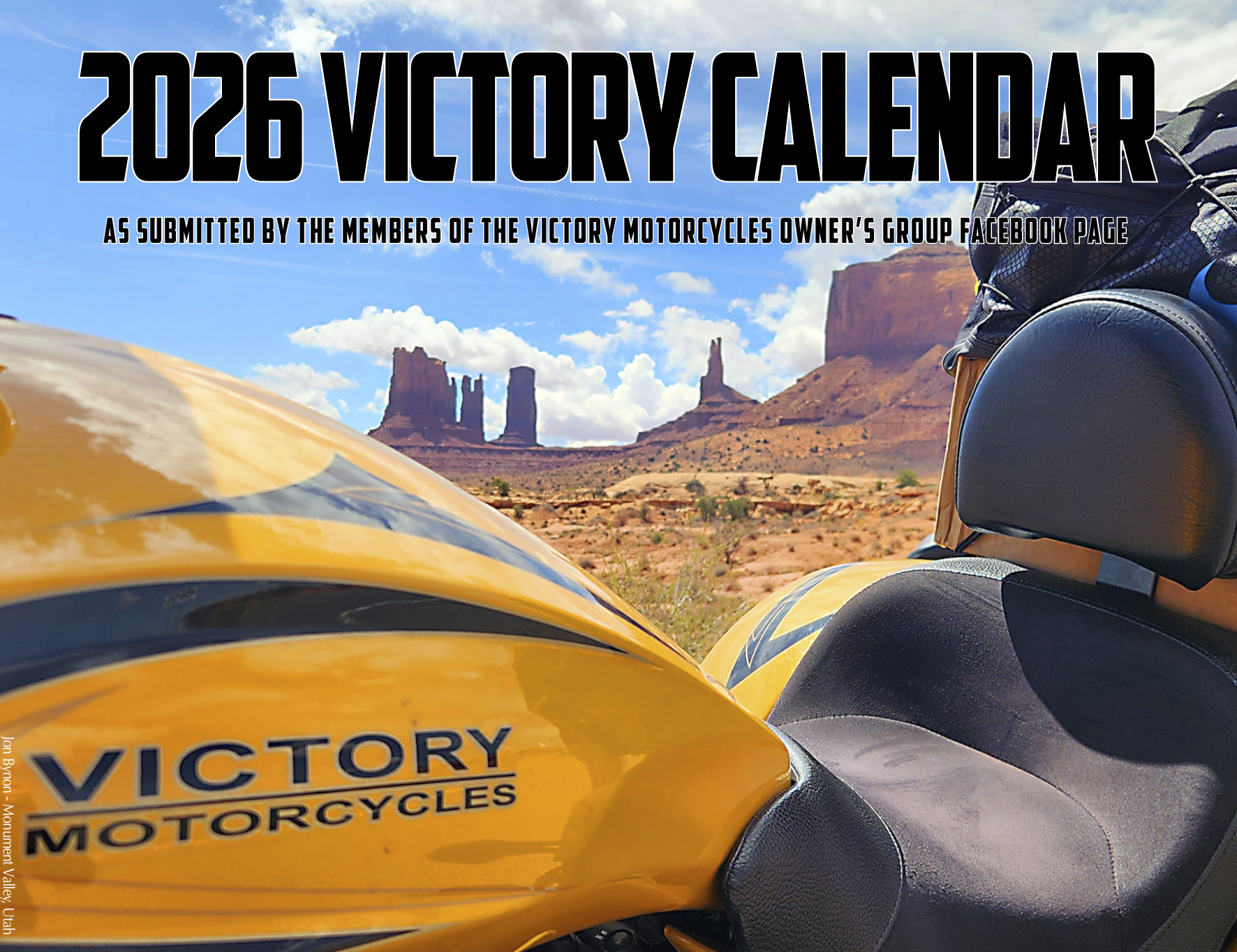 Victory Motorcycles 2026 Calendar